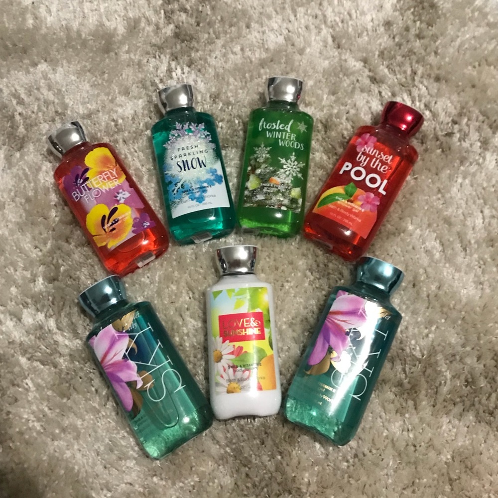 Bath and body works shampoo gel